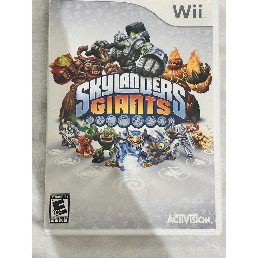 Skylanders: Giants (Nintendo Wii, 2012) No Book